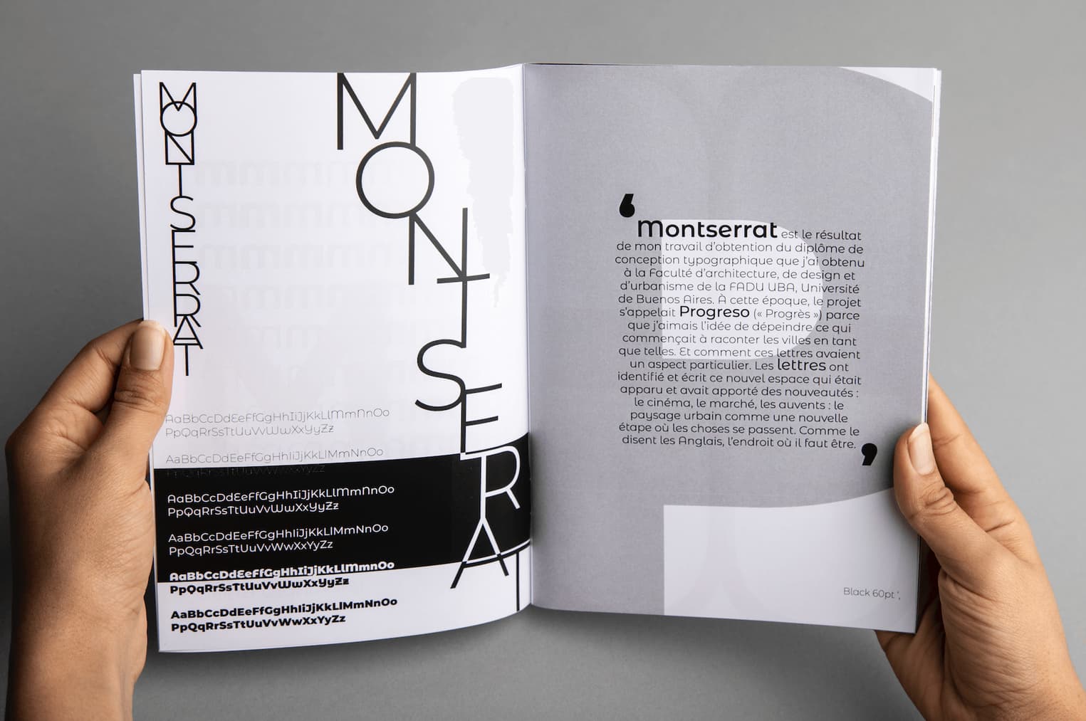 Typographic Specimen